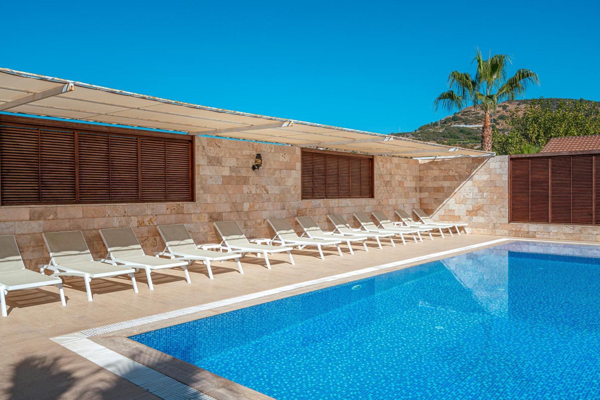 Sedir Park - Beach Bungalow Kargicak  Bagian luar foto