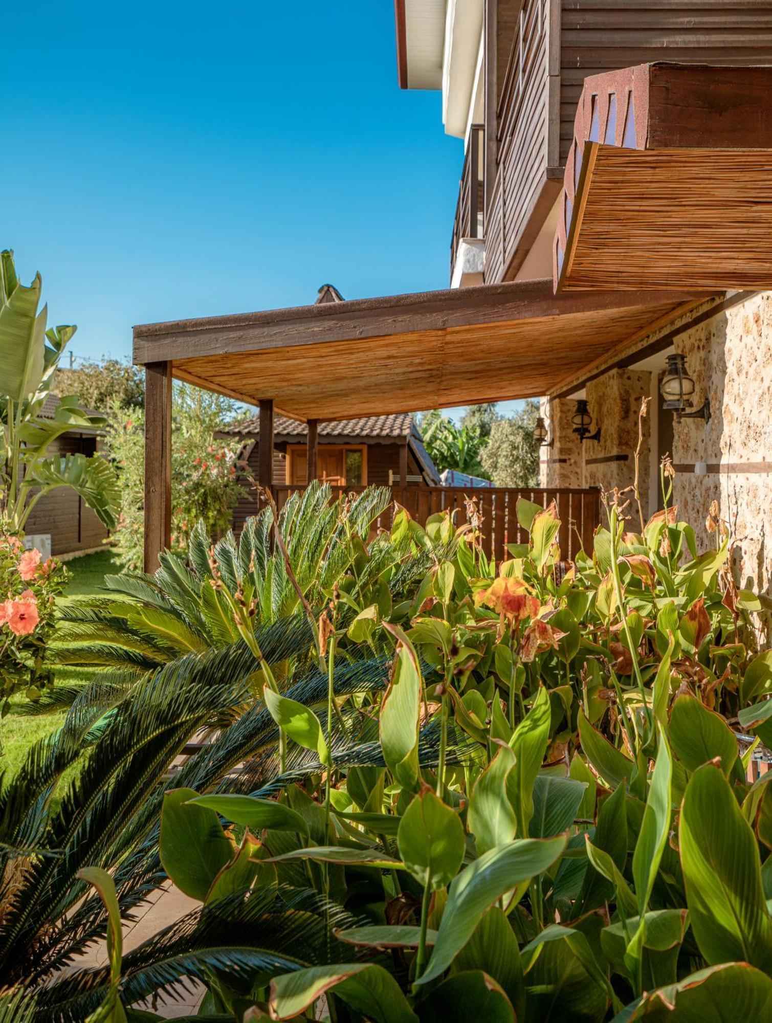 Sedir Park - Beach Bungalow Kargicak  Bagian luar foto