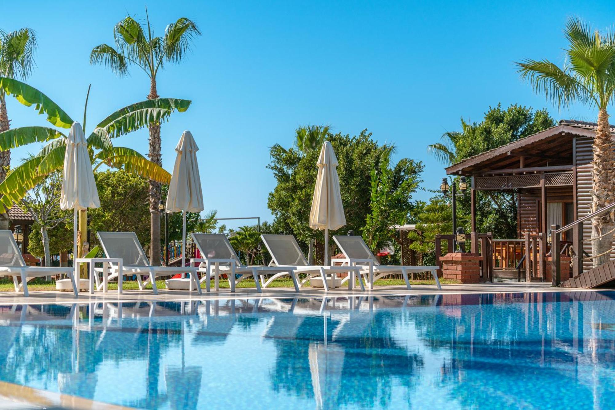 Sedir Park - Beach Bungalow Kargicak  Bagian luar foto