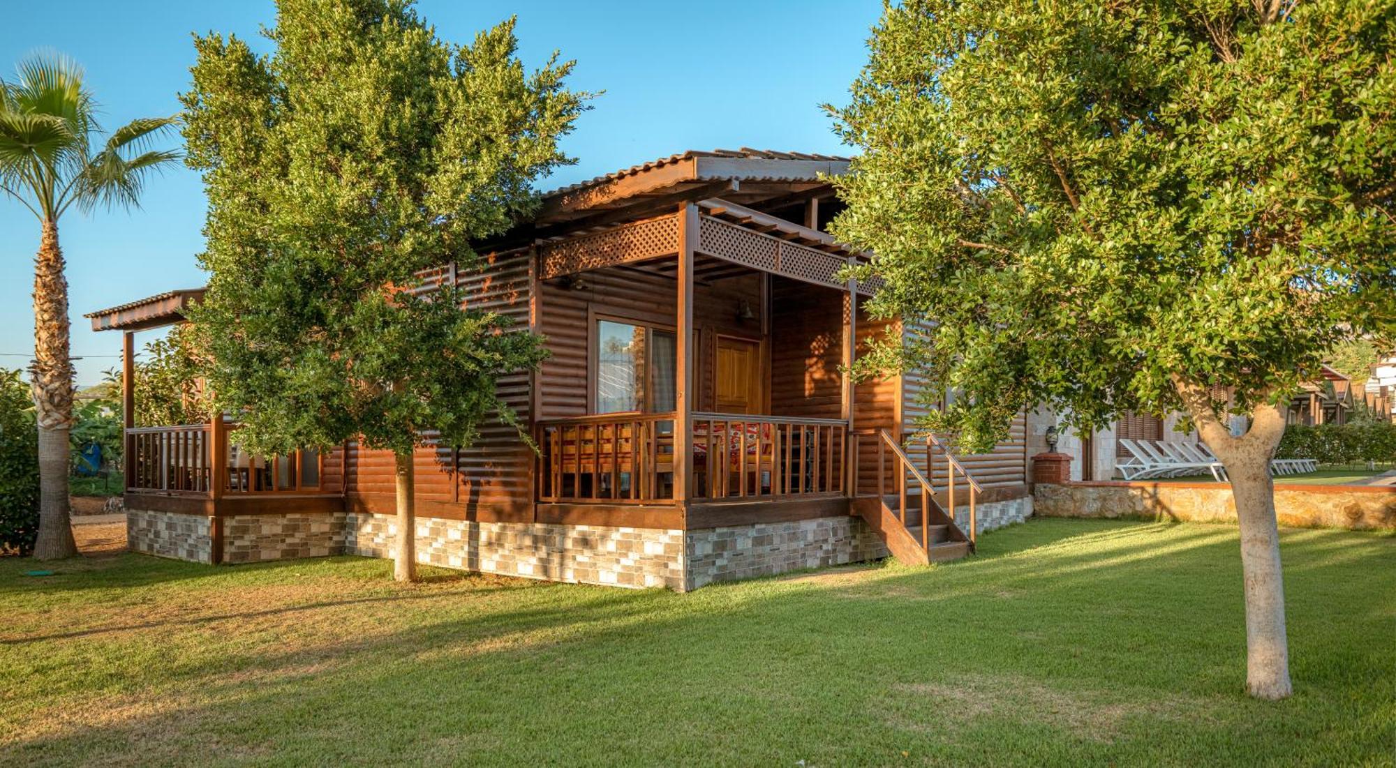 Sedir Park - Beach Bungalow Kargicak  Bagian luar foto