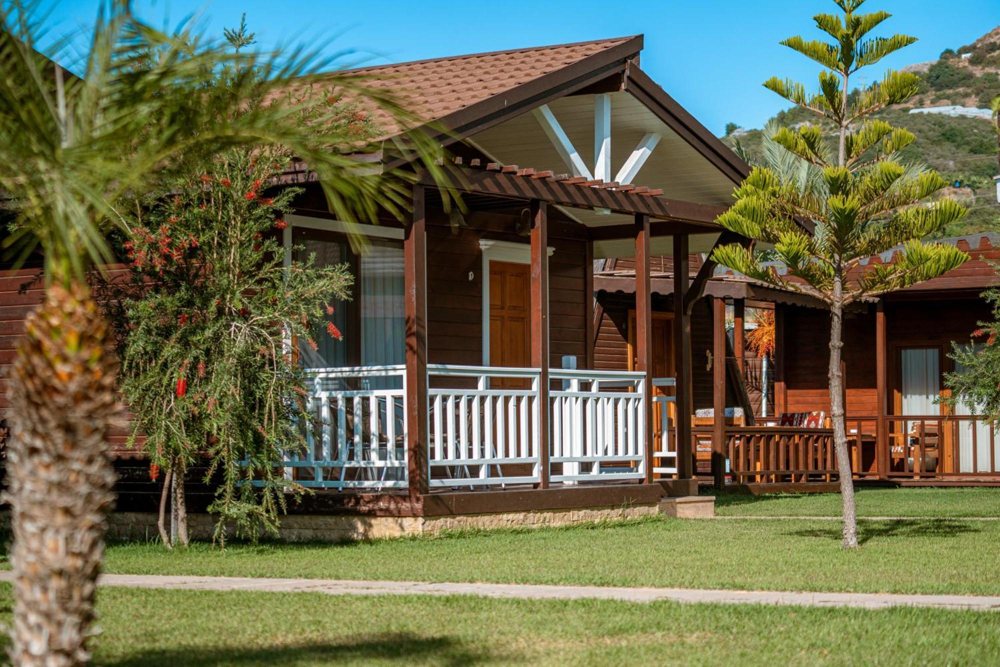 Sedir Park - Beach Bungalow Kargicak  Bagian luar foto