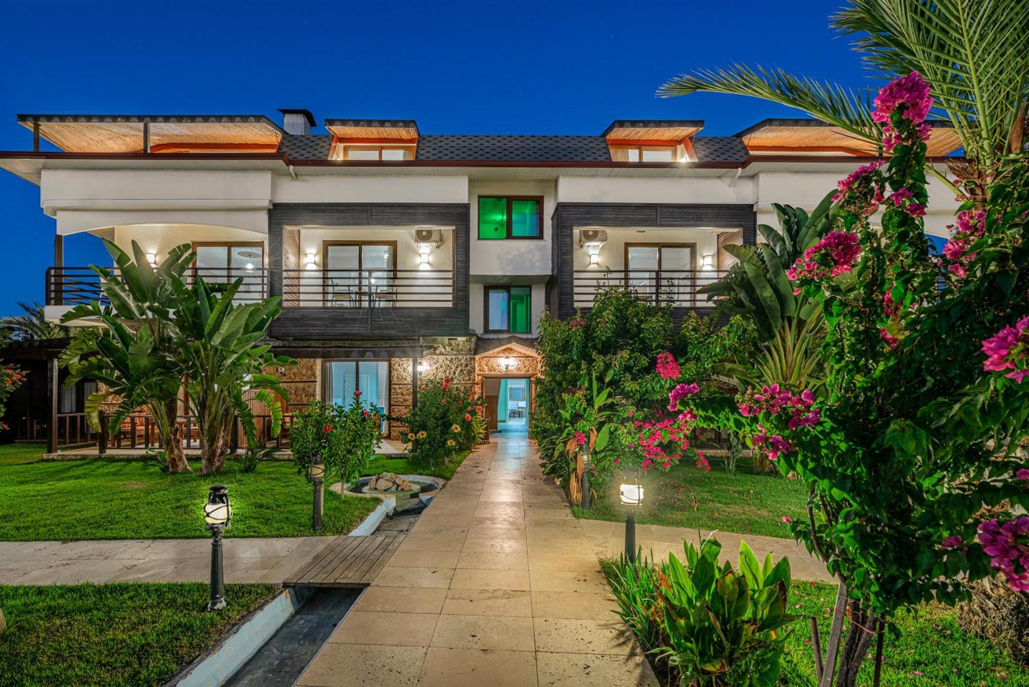 Sedir Park - Beach Bungalow Kargicak  Bagian luar foto