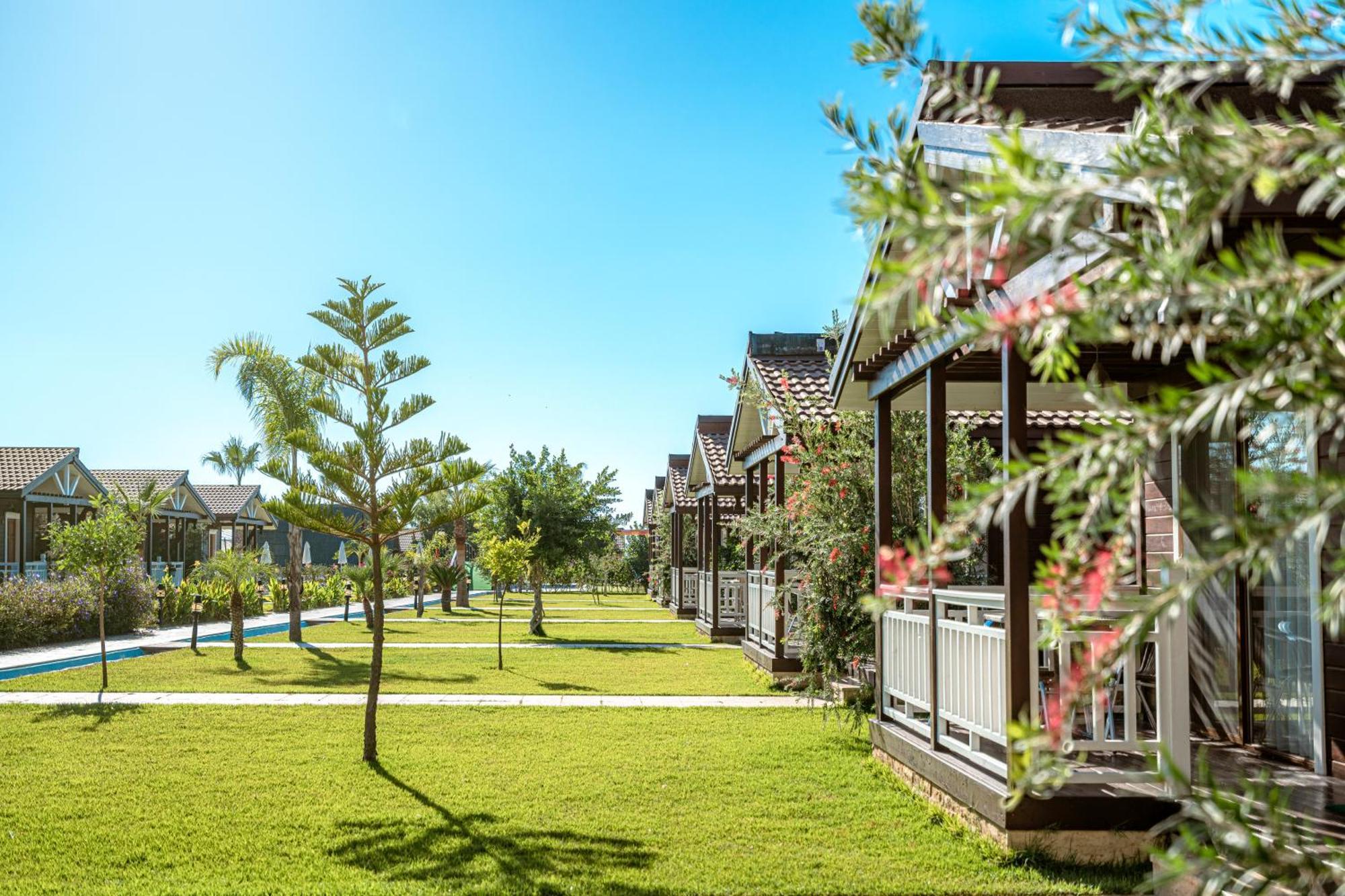 Sedir Park - Beach Bungalow Kargicak  Bagian luar foto
