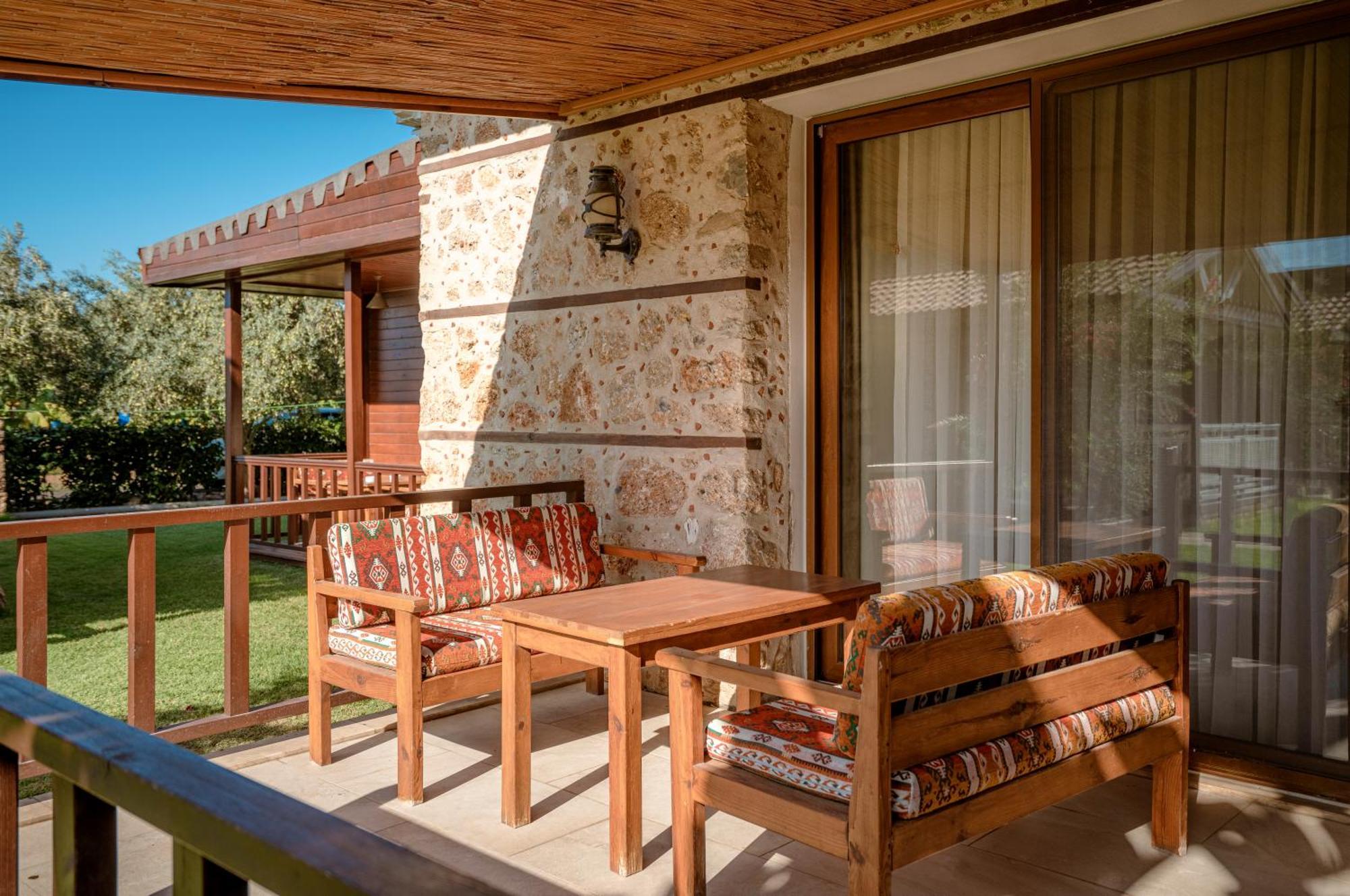 Sedir Park - Beach Bungalow Kargicak  Bagian luar foto