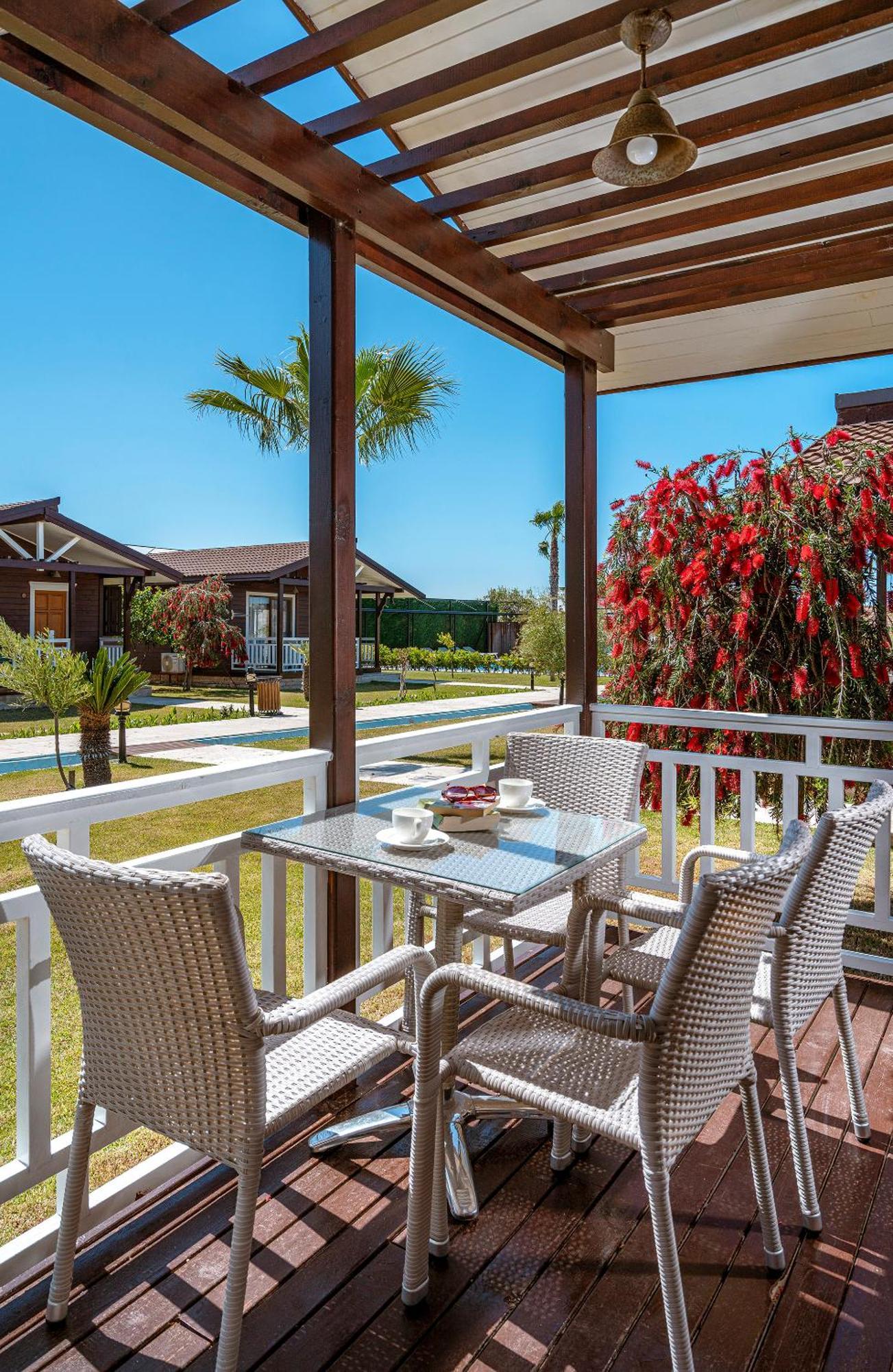 Sedir Park - Beach Bungalow Kargicak  Bagian luar foto