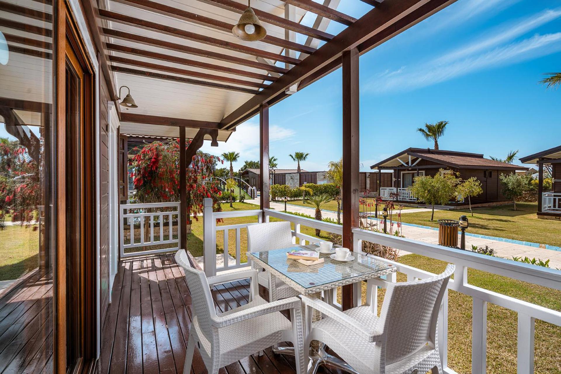 Sedir Park - Beach Bungalow Kargicak  Bagian luar foto