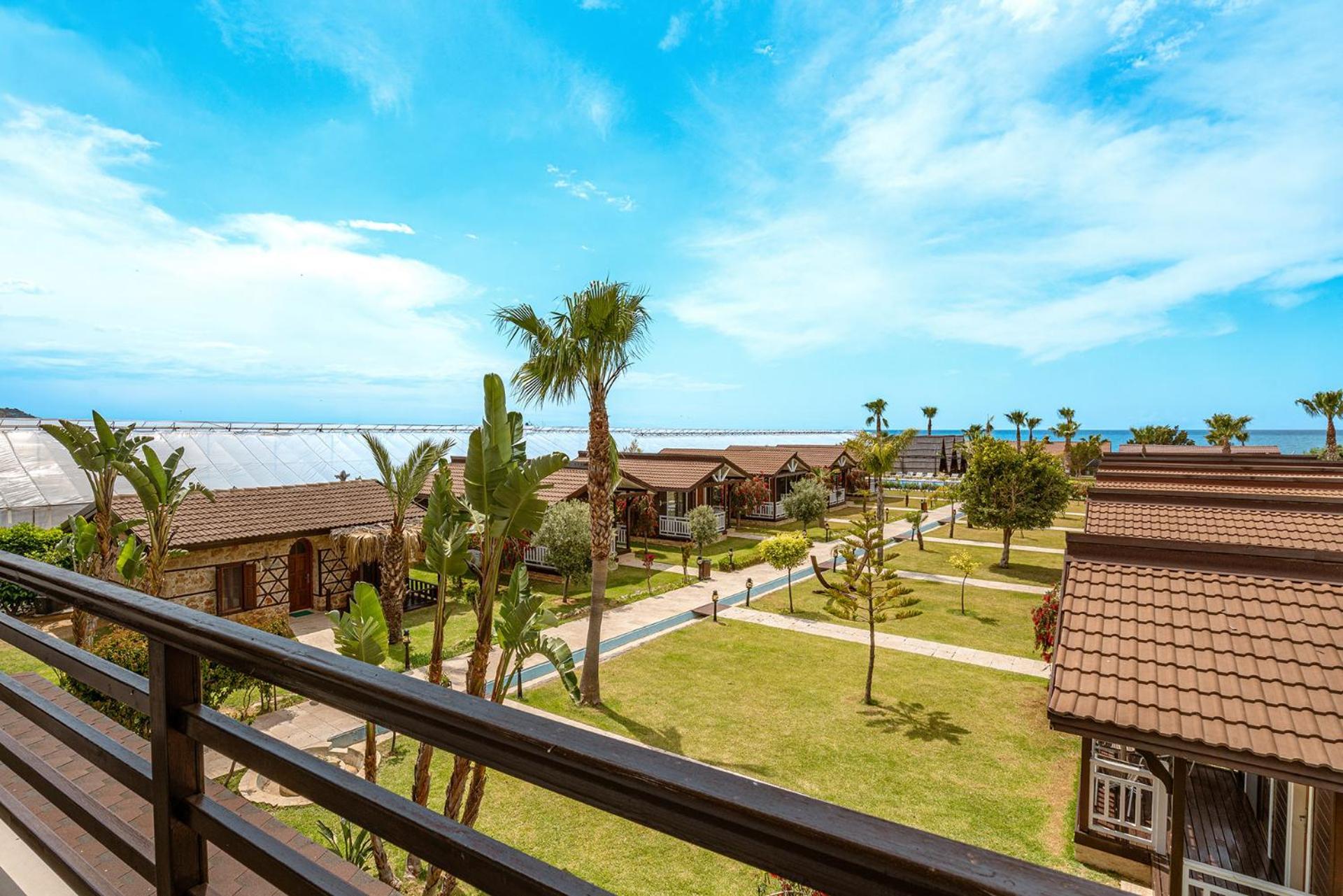 Sedir Park - Beach Bungalow Kargicak  Bagian luar foto