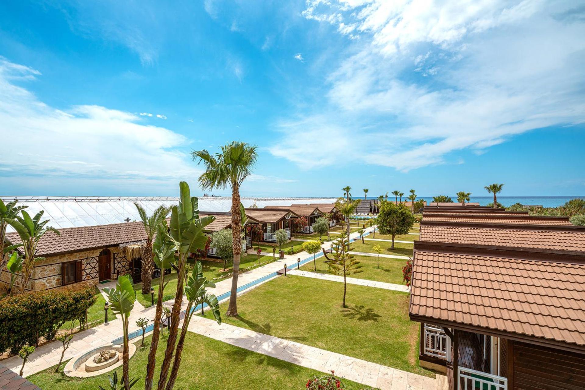 Sedir Park - Beach Bungalow Kargicak  Bagian luar foto