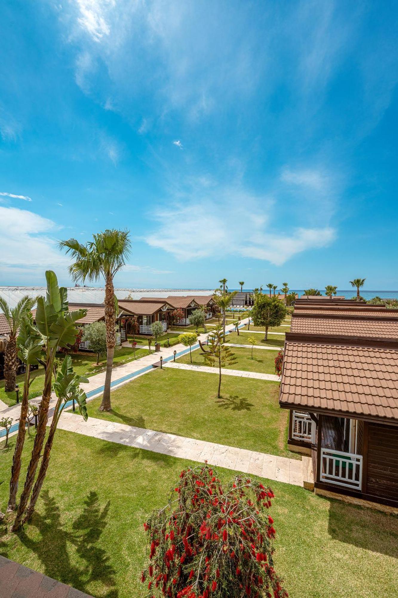 Sedir Park - Beach Bungalow Kargicak  Bagian luar foto